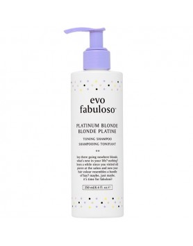 evo fabuloso platinum blonde toning shampoo 8.4oz