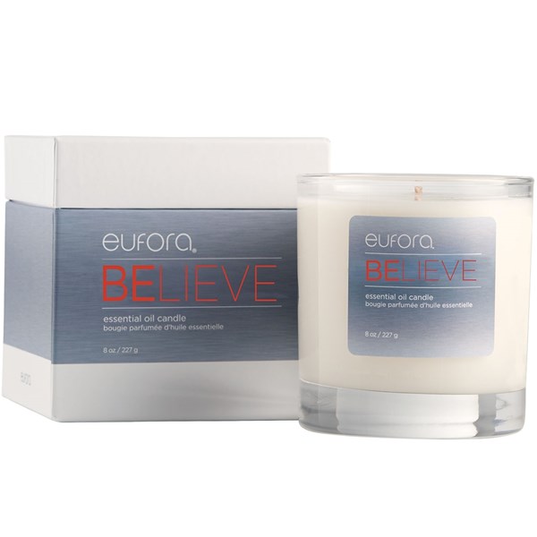 Eufora Wellness BELIEVE essential oil candle 8oz